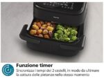 Philips Friggitrice ad Aria Serie 1000 NA150/00 - Doppio Cestello 7.1 L, RapidAir, 2450W, Nero - immagine 5