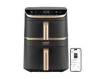 COSORI Friggitrice ad Aria Turbo Tower Pro Smart CSDC123SD - Cestello 10.8 L, Wi-Fi, 2630W, Nero/Oro