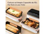 COSORI Dual Blaze TwinFry FRIGGITRICE AD ARIA, capacità 10 l, Max potenza 2800 W, Bianco - immagine 6