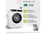 SAMSUNG WW11DG6B85LKU3 Lavatrice 11 Kg 1400 Giri Classe A AI Wash QuickDrive Wi-Fi - immagine 2