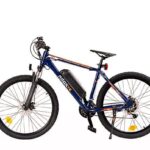 Nilox X6 Plus Mountain Bike Elettrica 250W 36V 12.8Ah Ruote 27.5'' Blu / Arancio