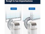 DE'LONGHI Pinguino PAC ES72 Classic Condizionatore Portatile 8300 BTU Monoblocco Classe A - immagine 5
