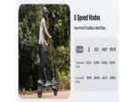 iScooter iX7 Pro Monopattino Elettrico Off-Road 1000W 17.5Ah Ruote 10'' Autonomia 80km Nero - immagine 5