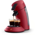 PHILIPS Senseo Original Plus CSA210/90 Macchina Caffè Cialde 0.7L 1450W Rosso