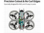 Wigento Set Adesivi Protettivi Skin Design Multicolore per DJI Neo Drone e Controller