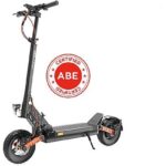 Joyor S5 Pro Monopattino Elettrico 500W Biammortizzato Batteria Rimovibile Nero Arancione