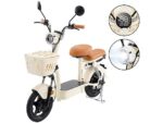 iScooter Y16 Monopattino Elettrico 1200W 48V 20Ah Ruote Grandi 14'' Bianco - immagine 4