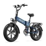 UrLife T5 Bicicletta Elettrica Pieghevole 1500W 48V 13Ah Ruote 20'' Grigio